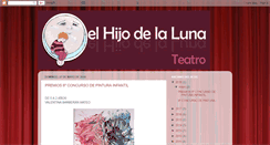 Desktop Screenshot of elhijodelalunateatro.blogspot.com