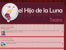 Tablet Screenshot of elhijodelalunateatro.blogspot.com