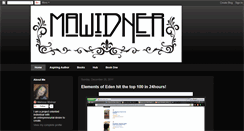 Desktop Screenshot of mawidner.blogspot.com