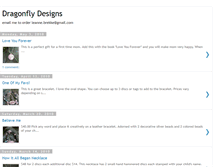 Tablet Screenshot of dragonflydesignsbylealea.blogspot.com