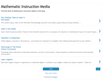 Tablet Screenshot of mathematicmedia.blogspot.com