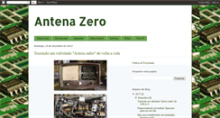 Desktop Screenshot of antenazero.blogspot.com