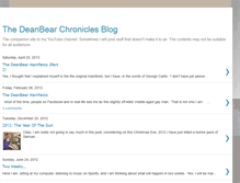 Tablet Screenshot of deanbear.blogspot.com