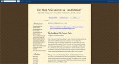 Desktop Screenshot of akaimbatman.blogspot.com