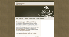 Desktop Screenshot of ethansstore.blogspot.com