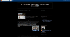 Desktop Screenshot of bienestaruniversitariounadgirardot.blogspot.com