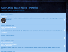 Tablet Screenshot of juancarlosbazan-derecho.blogspot.com