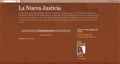 Desktop Screenshot of lanuevajusticia.blogspot.com