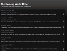 Tablet Screenshot of comingworldorder.blogspot.com