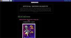Desktop Screenshot of gayour.blogspot.com