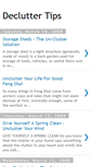 Mobile Screenshot of declutter-tips.blogspot.com