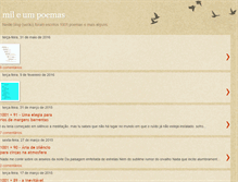 Tablet Screenshot of mileumpoemas.blogspot.com