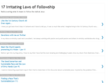 Tablet Screenshot of 17irritatinglawsoffollowship.blogspot.com