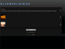 Tablet Screenshot of blue-marlin-ibiza.blogspot.com