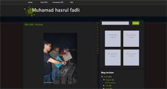 Desktop Screenshot of hasrulfadly.blogspot.com