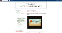 Desktop Screenshot of magister-teatrolatinoamericano.blogspot.com