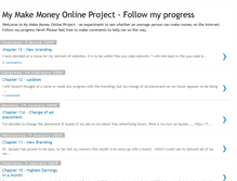 Tablet Screenshot of my-make-money-online-project.blogspot.com