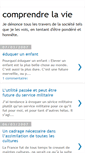 Mobile Screenshot of comprendre-la-vie.blogspot.com