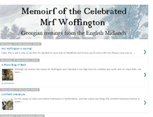 Tablet Screenshot of mrswoffington.blogspot.com