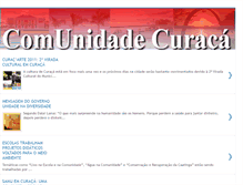 Tablet Screenshot of comunidadecuraca.blogspot.com
