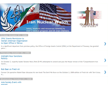 Tablet Screenshot of irannuclearwatch.blogspot.com