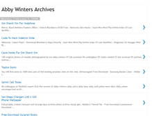 Tablet Screenshot of abbywintersarchives.blogspot.com