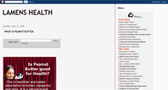 Desktop Screenshot of lamenshealth.blogspot.com