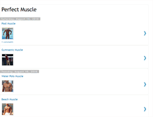 Tablet Screenshot of perfect-muscle.blogspot.com