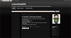 Desktop Screenshot of conceitopedia.blogspot.com