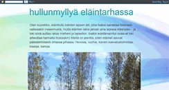 Desktop Screenshot of hullunmyllyaelaintarhassa.blogspot.com