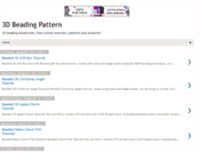 Tablet Screenshot of 3dbeadingpattern.blogspot.com