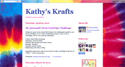 Desktop Screenshot of kathyskrazykrafts.blogspot.com