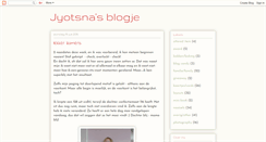 Desktop Screenshot of jyotsnasblogje.blogspot.com