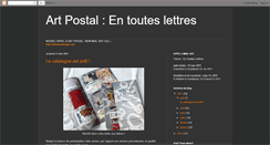 Desktop Screenshot of entouteslettresetimages.blogspot.com
