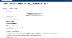 Desktop Screenshot of cvmolina.blogspot.com