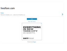 Tablet Screenshot of feedfare.blogspot.com