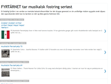 Tablet Screenshot of fyrtaarnet.blogspot.com