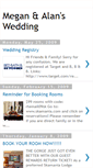 Mobile Screenshot of meganandalanwedding.blogspot.com