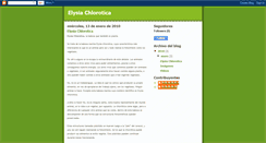 Desktop Screenshot of elysiachlorotica.blogspot.com
