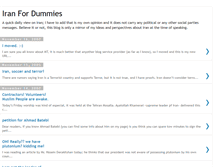Tablet Screenshot of iran4dummies.blogspot.com