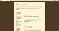 Desktop Screenshot of koleksibukuainil.blogspot.com