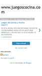 Mobile Screenshot of juegoscocina.blogspot.com