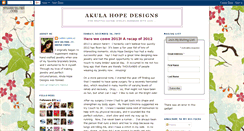 Desktop Screenshot of akulahopedesigns.blogspot.com