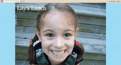 Desktop Screenshot of lilyslunch.blogspot.com