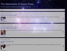 Tablet Screenshot of hubblespacepaws.blogspot.com