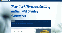 Desktop Screenshot of melcomleyromances.blogspot.com