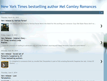 Tablet Screenshot of melcomleyromances.blogspot.com