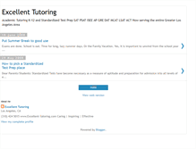 Tablet Screenshot of excellent-tutoring.blogspot.com