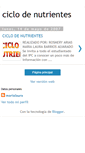 Mobile Screenshot of ciclodenutrientesipc.blogspot.com