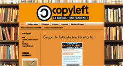 Desktop Screenshot of copyleftlajuntadaenedicion.blogspot.com
